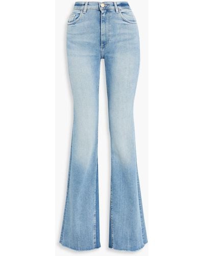 DL1961 Rachael High-rise Flared Jeans - Blue