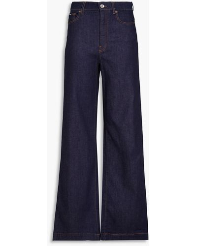 Dolce & Gabbana High-rise Wide-leg Jeans - Blue