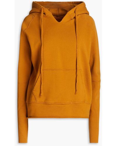 Nili Lotan Janie hoodie aus baumwollfrottee - Orange