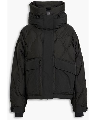 Holden Alpine Quilted Hooded Ski Jacket - Black