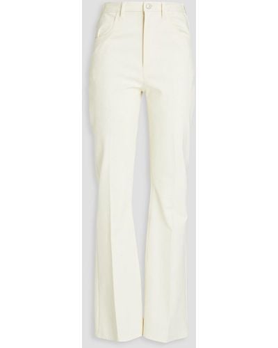 Marni Jersey Bootcut Trousers - White