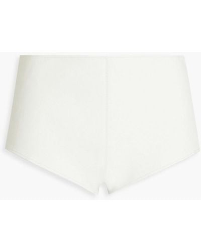 1017 ALYX 9SM Leather Shorts - White