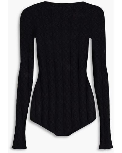 1017 ALYX 9SM Stretch-knit Bodysuit - Black