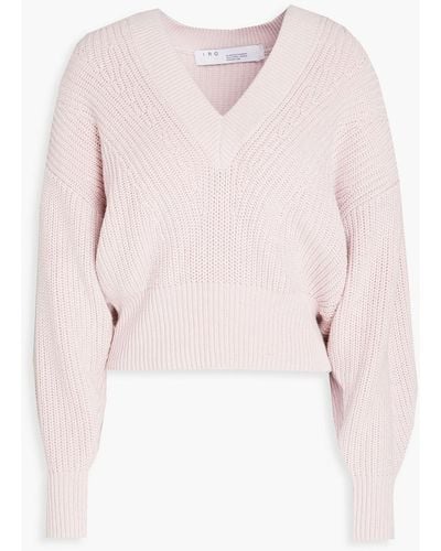 IRO Cotton-blend Jumper - Pink
