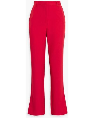 Walter Baker Falon Stretch-twill Bootcut Trousers - Red
