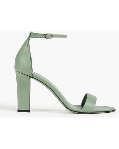 Victoria Beckham Leather Sandals - Green