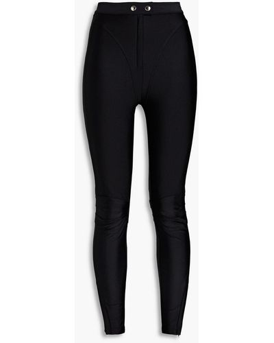 T by Alexander Wang Women's Knitted Legging with Logo Intarsia