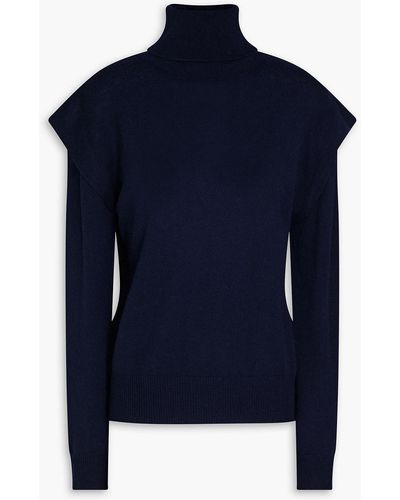 Autumn Cashmere Cashmere Turtleneck Sweater - Blue