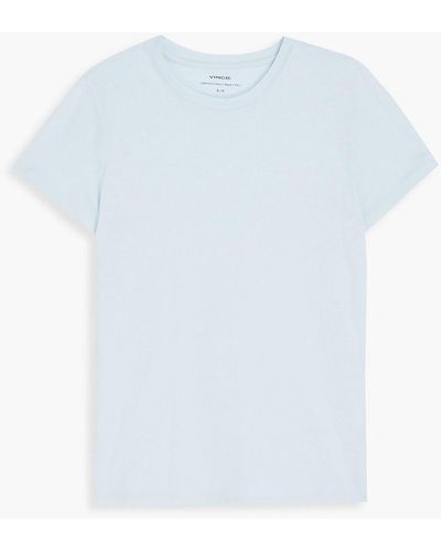 Vince Pima Cotton-jersey T-shirt - White