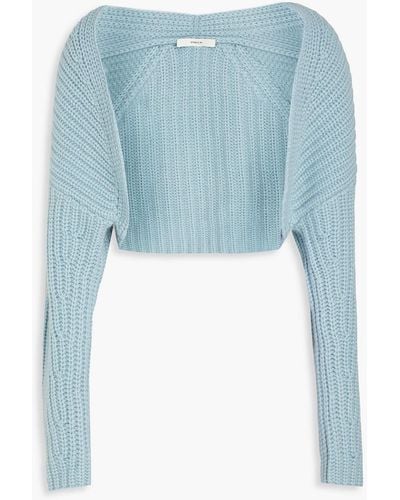 Vince Wool And Cashmere Bolero - Blue