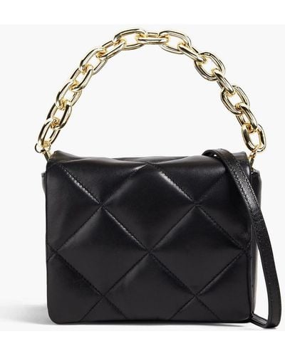 Stand Studio Hestia Quilted Leather Tote - Black