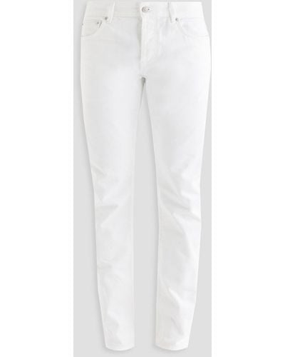 Officine Generale Kurt Slim-fit Denim Jeans - White
