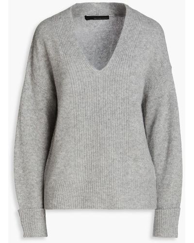 360cashmere Solange Mélange Cashmere Sweater - Grey