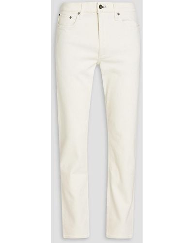 Rag & Bone Jeans mit schmalem bein aus denim - Weiß