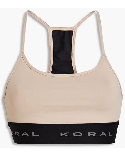 KORAL Leah stretch sports bra