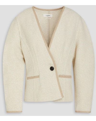 Isabel Marant Mary Wool-blend Tweed Jacket - Natural