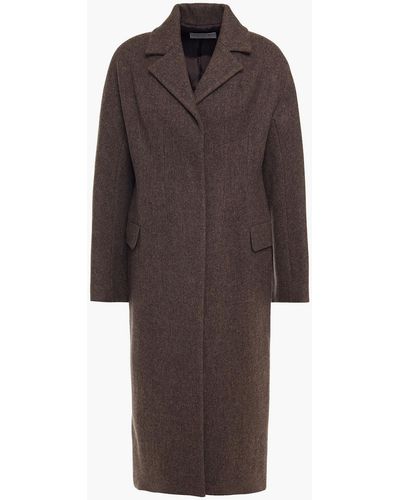 LVIR Wool-blend Coat - Brown