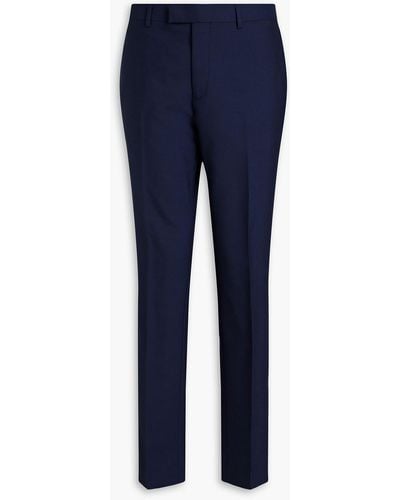 Sandro Slim-fit Wool Suit Pants - Blue