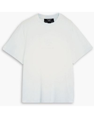 Stella McCartney T-shirt aus baumwoll-jersey mit stickereien - Weiß