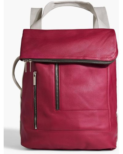 Rick Owens Cargo Leather Backpack - Pink