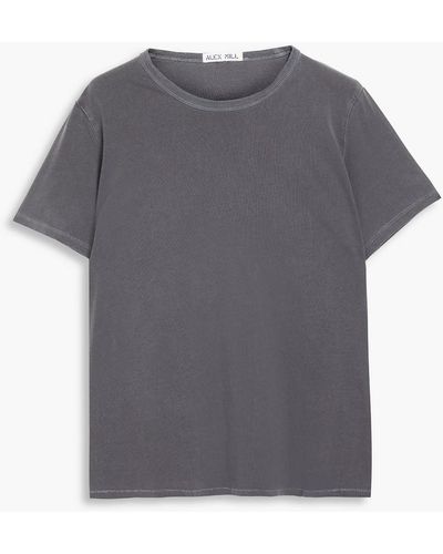 Alex Mill Frank t-shirt aus baumwoll-jersey - Grau