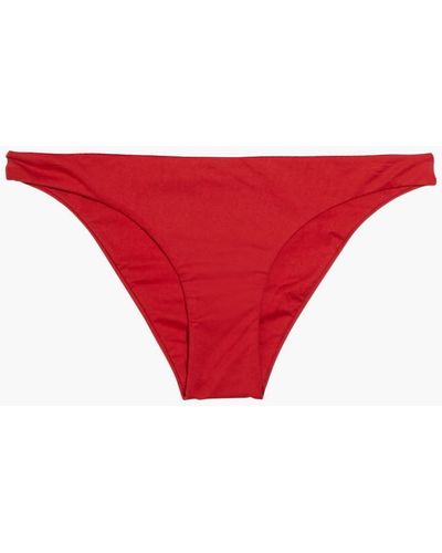 Asceno The Naples Low-rise Bikini Briefs - Red
