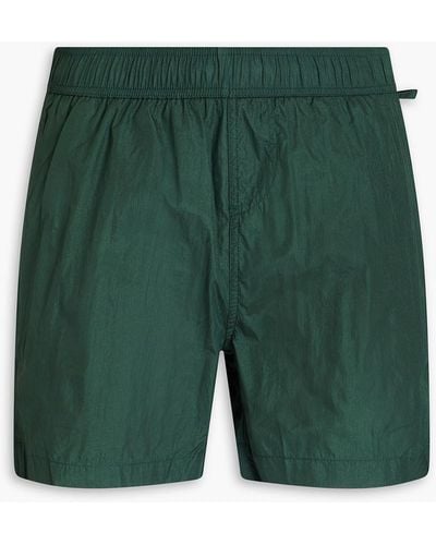 Onia Mid-length Swim Shorts - Green