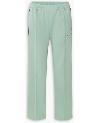 McQ Piped Jersey Track Pants - Green