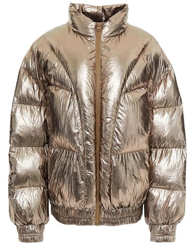 Isabel Marant Quilted Shell Jacket - Metallic