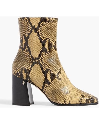 Jimmy Choo Ankle Boots - Yellow