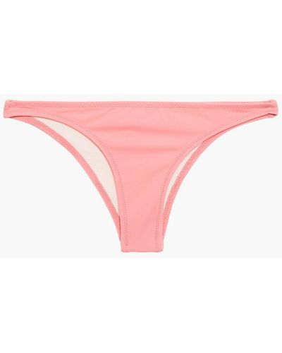 Solid & Striped Low-rise Bikini Briefs - Pink