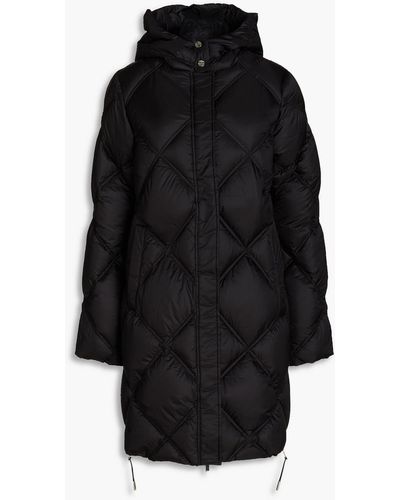 Claudie Pierlot Giovana Quilted Shell Down Coat - Black