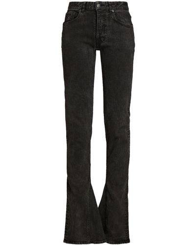 Balenciaga High-rise Bootcut Jeans - Black