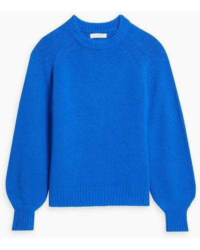 Chinti & Parker Wool And Cashmere-blend Sweater - Blue