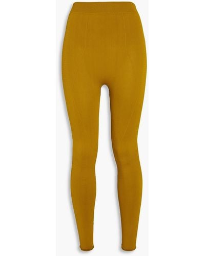Rick Owens Stretch leggings - Yellow