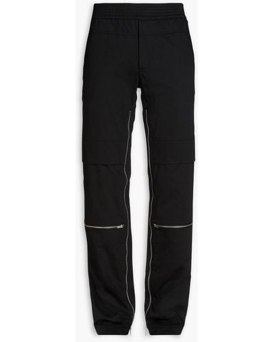1017 ALYX 9SM Zip-detailed Cotton Trousers - Black