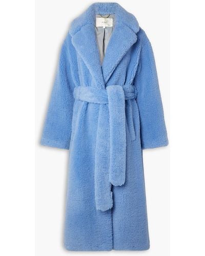 A.L.C. Anderson Faux Fur Coat - Blue