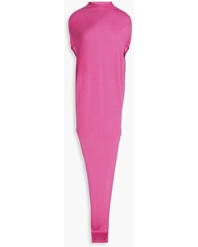 Rick Owens Carter Cashmere Maxi Dress - Pink