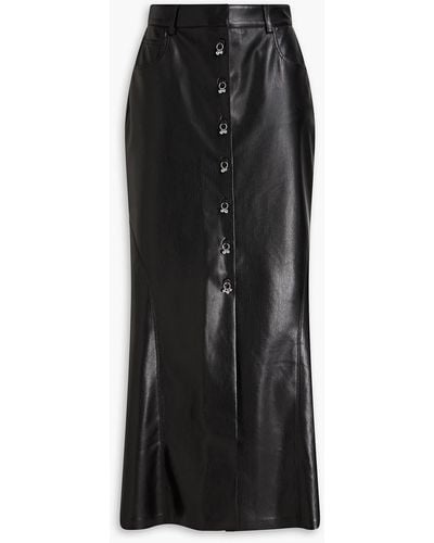 Nanushka Reza Okobortm Midi Skirt - Black