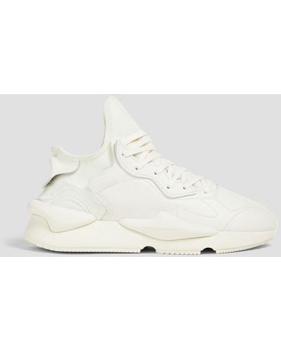 Y-3 Kaiwa sneakers aus neopren und kunstleder - Weiß