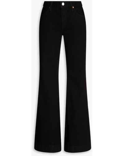 RE/DONE Low-rise Flared Jeans - Black