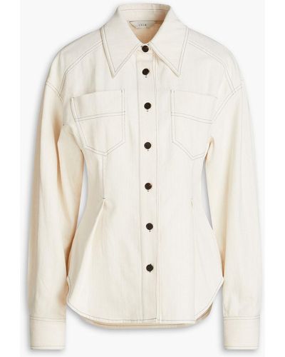 LVIR Denim Shirt - White