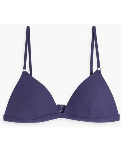 Zimmermann Triangle Bikini Top - Blue