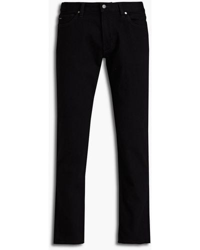 Michael Kors Parker jeans mit schmalem bein aus denim - Schwarz