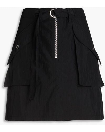 Holzweiler Brita Shell Mini Skirt - Black