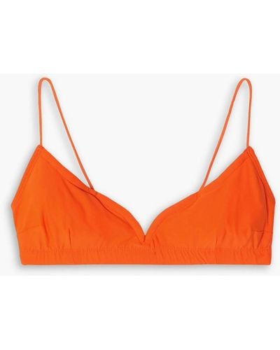 Leslie Amon Caro Bikini Top - Orange