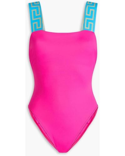 Versace Neon Swimsuit - Pink