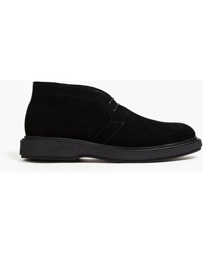 Paul Smith Vessey Suede Desert Boots - Black