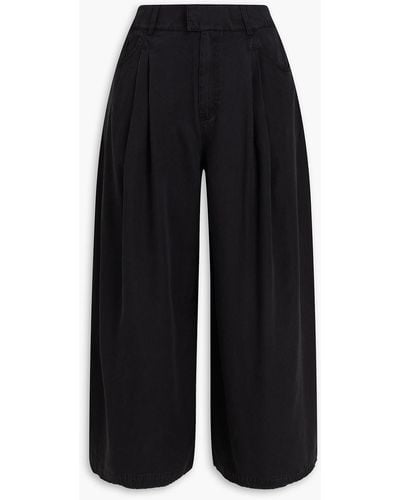 Mother Of Pearl Cropped culottes aus TM - Schwarz