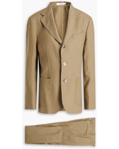 Boglioli Linen Suit - Natural